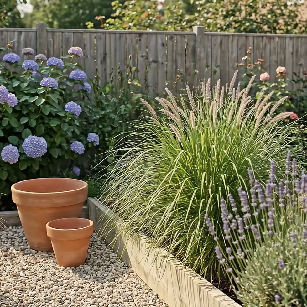 Grand bassin surélevé avec coins jardinières / 1.875 x 1.875 x 0.65m