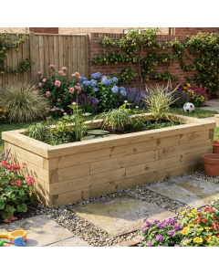 Bassin surélevé carpe Koi - Rectangulaire / 150 x 75 x 45 cm