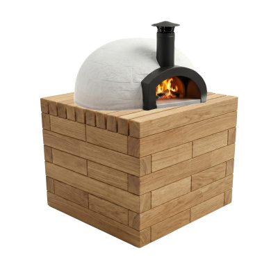 Plot pour four à pizza / 0,75 x 0,75 x 0,65 m