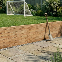 Mur de soutènement pour le jardin / Choisissez votre longueur et forme