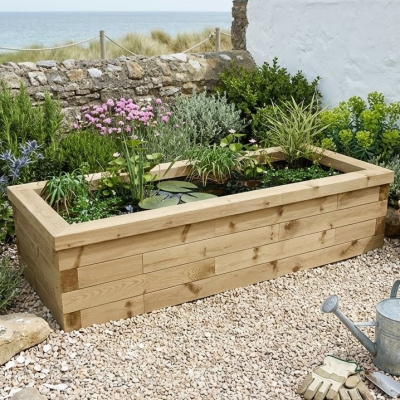 Raised Pond Kit / 1.875 x 0.75 x 0.45m