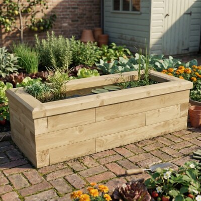 Bassin surélevé étroit - Long / 112,5 x 45 x 35 cm