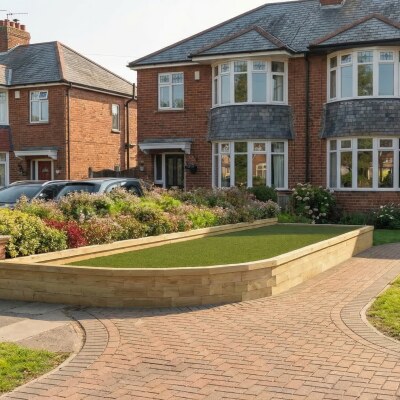 Mur de soutènement multiniveaux / 6m x 3.33m