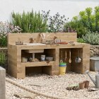 Cuisine jouet pour enfant / 1,50 x 0,60 x 0,55 m