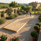 Terrain de pétanque / 12 m x 3 m x 0,25 m