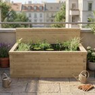 Bassin surélevé avec mur haut / 1.875 x 1.125 x 0.65m