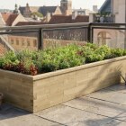 Grande jardinière bois - XXXL / 375 x 150 x 55 cm