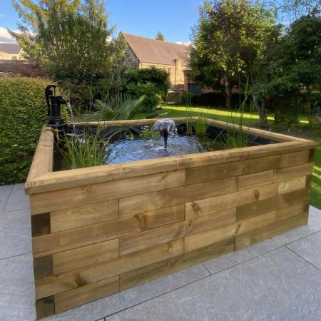 Comment construire un bassin sans creusage avec WoodBlocX