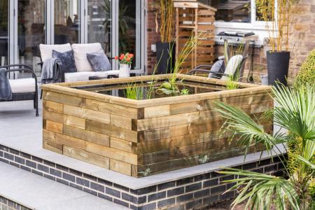 Comment construire un bassin sans creusage avec WoodBlocX