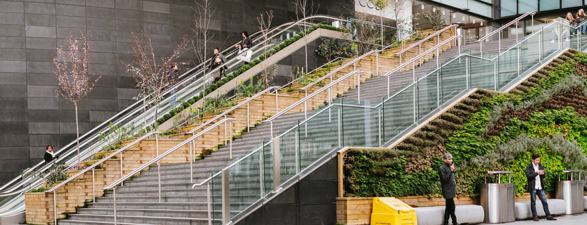 Westfield planter steps