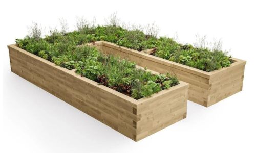 u shaped planter